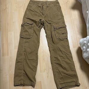 American Eagle Outfitters Brown Straight Leg Pants